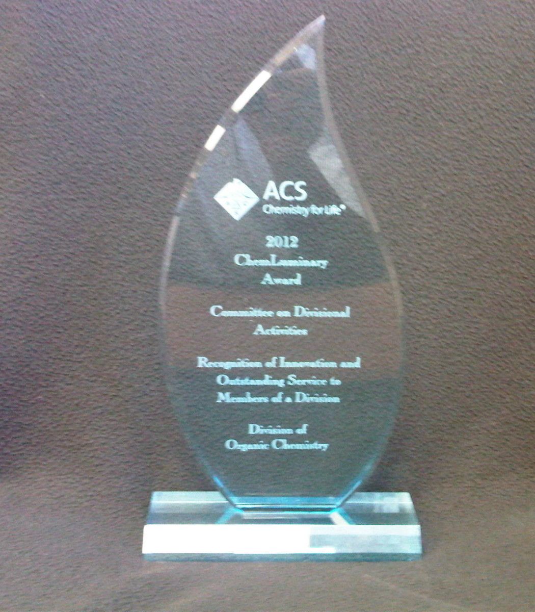 2012 ChemLuminary Award Picture