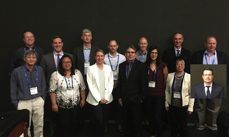 Back Row (L to R): Tim Braden (2018 Chair), Keith P. Moore , Chad A. Van Huis, Simon Planken, Dan Widlicka, Mark A. Nagy, Ronald C. Tomlinson; Front Row (L to R): Ngiap-Kie Lim, Mai Khanh Hawk, Melodie Christensen, Noel S. Wilson, Georgette Castanedo, Bo Liu, Michael P. Curtis