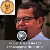 icon for NOS 2019 Video of the Roger Adams Award Presentation