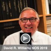 Thumbnail for the video of David William's 2019 NOS Lecture